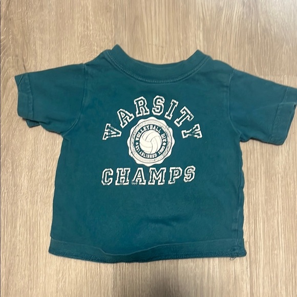 4/$30 Varsity Champs Kids T-Shirt - Teal - Picture 1 of 1